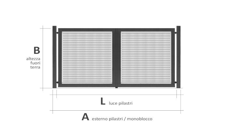 Grille verticale