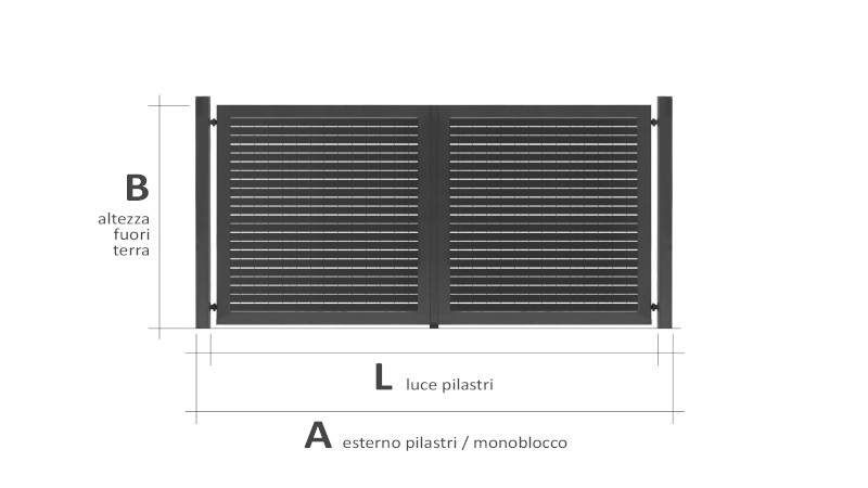 Linear piano orizzontale