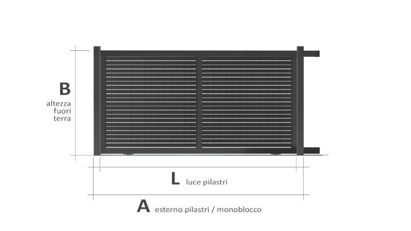 Linear piano orizzontale