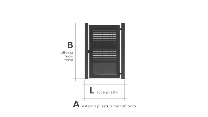 Linear piano orizzontale