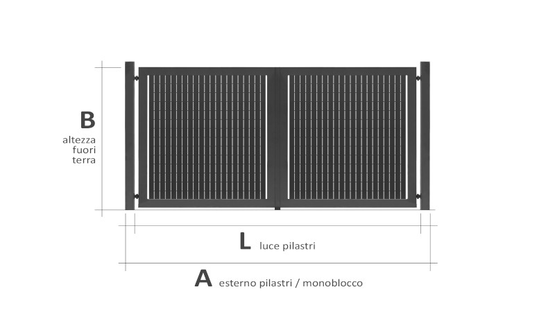 Linear piano verticale