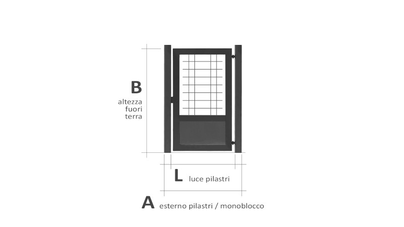 Vulcano horizontal avec poteaux